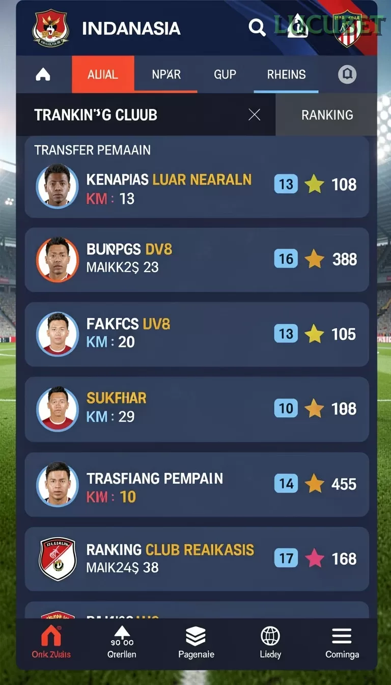 Cuplikan layar BATAK5D — pengaturan akun