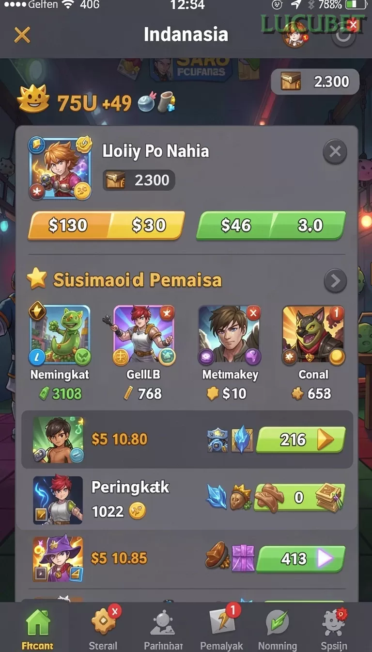 Cuplikan layar HOKI9 — pengaturan akun